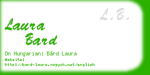laura bard business card